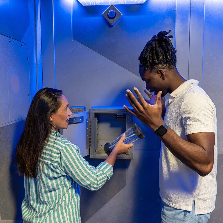 guests at escape room